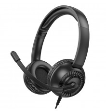 Навушники ігрові HOCO W112 Pure headphones Black (6942007645041)