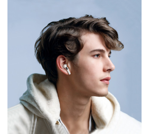 Бездротові навушники TWS HOCO EW72 Lite Soar, touch screen, White (6942007651004)