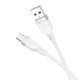 Кабель HOCO X109 Energy silicone charging data cable Type-C(L=1M) White (6942007636254)