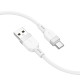Кабель HOCO X109 Energy silicone charging data cable Type-C(L=1M) White (6942007636254)
