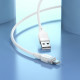 Кабель HOCO X109 Energy silicone charging data cable Type-C(L=1M) White (6942007636254)