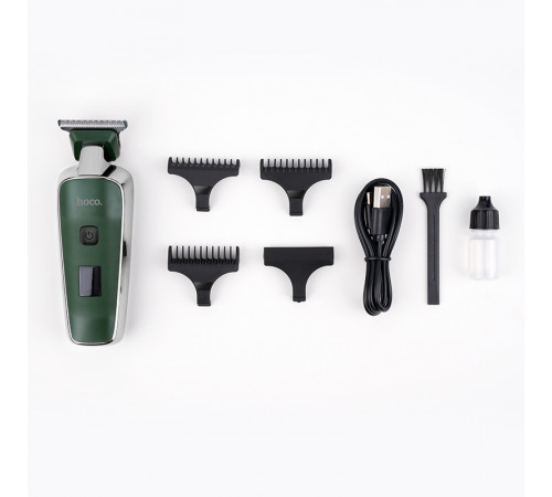 Машинка для стрижки HOCO HP23 Diamond engraving electric hair clipper Black (6942007623773)