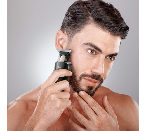 Машинка для стрижки HOCO HP23 Diamond engraving electric hair clipper Black (6942007623773)