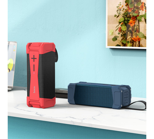 Портативна колонка HOCO HC6 Magic sports BT speaker, 10W*2, IPX6, Navy Blue (6931474749079)
