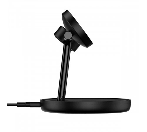 Бездротовий зарядний пристрій Baseus Swan 3-in-1 Wireless Magnetic Charging Bracket 20W Black Universal version (WXTE000101)