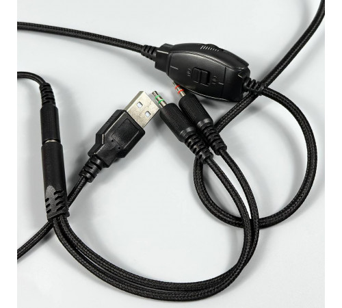 Навушники комп'ютерні Onikuma K20 RGB з мікрофоном