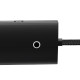 USB-хаб Baseus Lite Series 4-Port Type-C HUB Adapter (Type-C to USB 3.0*4) 25cm Black (WKQX030301)