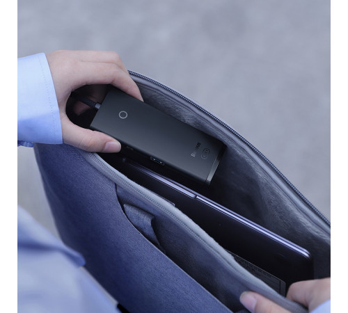 USB-хаб Baseus Lite Series 4-Port Type-C HUB Adapter (Type-C to USB 3.0*4) 25cm Black (WKQX030301)