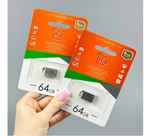USB флеш T&G 64Gb Metal 105 USB2.0