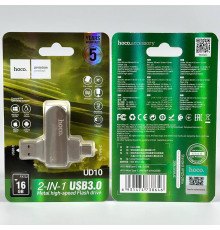 USB флеш Hoco UD10 16Gb Wise USB3.0+Type-C Швидкісна