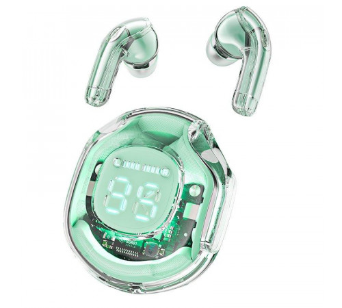 Бездротові навушники TWS ACEFAST T8 Crystal Mint Green (6974316282259)