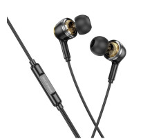 Навушники дротові BOROFONE BM90 (3.5mm) Black (6941991109812)