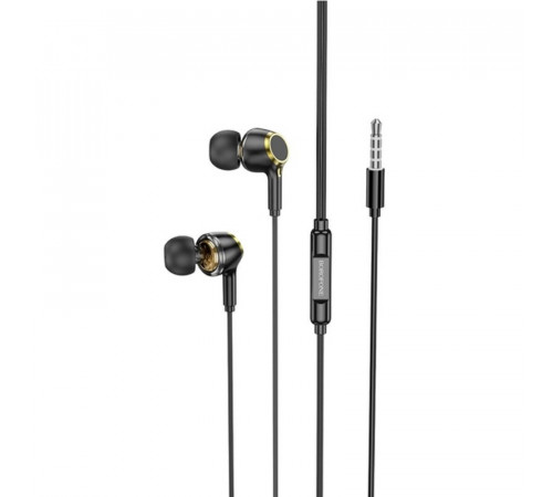 Навушники дротові BOROFONE BM90 (3.5mm) Black (6941991109812)