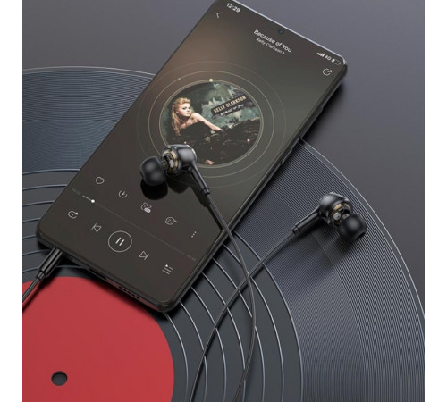 Навушники дротові BOROFONE BM90 (3.5mm) Black (6941991109812)