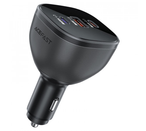 Автомобільний зарядний пристрій ACEFAST B14 165W (2*USB-C+USB-A) 3-port car charger Black (6974316282938)