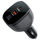 Автомобільний зарядний пристрій ACEFAST B14 165W (2*USB-C+USB-A) 3-port car charger Black (6974316282938)