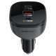 Автомобільний зарядний пристрій ACEFAST B14 165W (2*USB-C+USB-A) 3-port car charger Black (6974316282938)