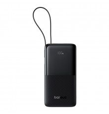 Зовнішній акумулятор Baseus Bipow 2 Digital Display Power Bank With Built-in USB-C Cable 20000mah 20W Cluster Black (P10077101113-01)