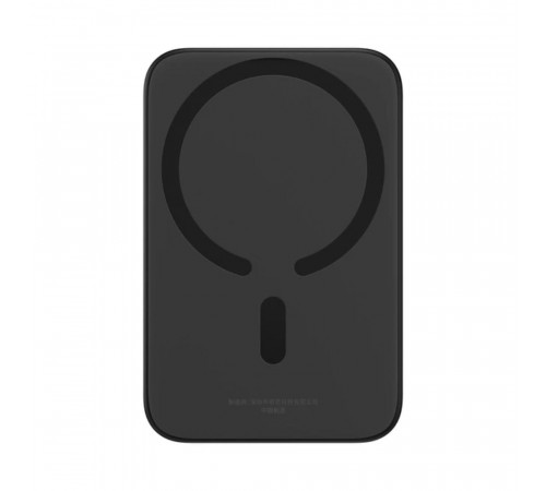 Зовнішній акумулятор Baseus Magnetic Mini Air Wireless Fast Charge Power Bank 6000mAh 20W Cluster Black（With Simple Series Charging Cable Type-C to (P10059002113-00)