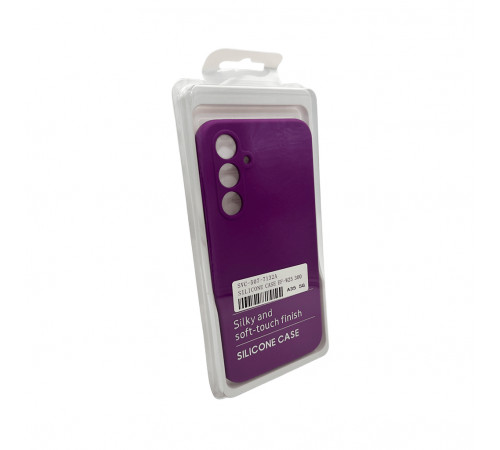 Чохол для смартфона Cosmic Silicone Case AA for Samsung Galaxy A35 Purple (CosSilSAA35Purple)