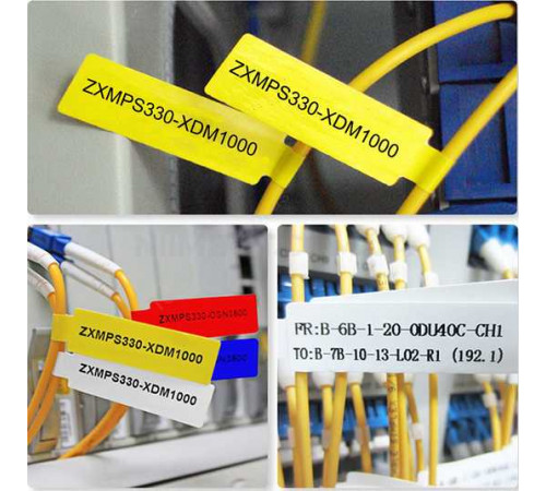 Етикетки NIIMBOT PL25*38+40-90 Yellow Cable For M2_H (1ED00427605) (1ED00427605)
