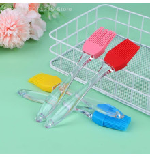 Силіконова щіточка + лопатка для змащування універсальна Plastic brush set 682 (500)