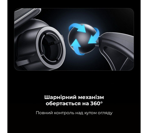 Автотримач для телефона Baseus Steel Cannon pro Solar Electric Car Mount Black (SUGP010001)