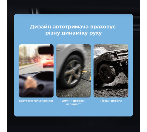 Автотримач для телефона Baseus Steel Cannon pro Solar Electric Car Mount Black (SUGP010001)