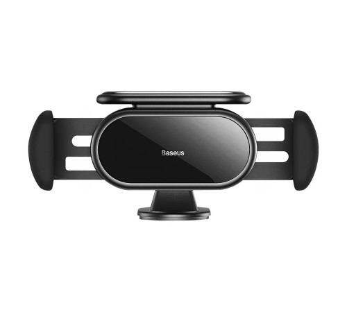 Автотримач для телефона Baseus Steel Cannon pro Solar Electric Car Mount Black (SUGP010001)