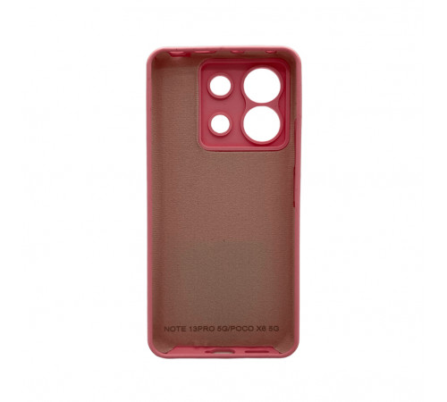 Чохол для смартфона Cosmic Silicone Case AA for Xiaomi Redmi Note 13 Pro 5G/POCO X6 5G Rose Pink (CosSilXiNo13P5GRosePink)