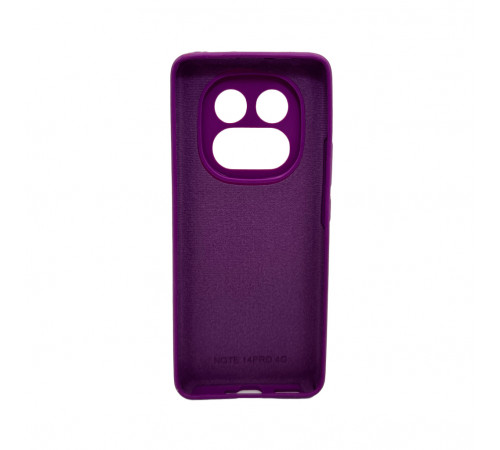 Чохол для смартфона Cosmic Silicone Case AA for Xiaomi Redmi Note 14 Pro 4G Purple (CosSilXiNo14PPurple)