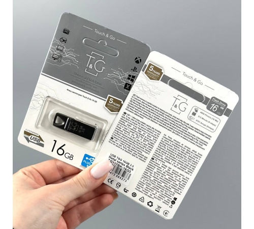 USB флеш T&G 16gb Metal 117