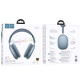 Бездротові накладні навушники HOCO W65 Happy BT headphones Blue (6942007650366)