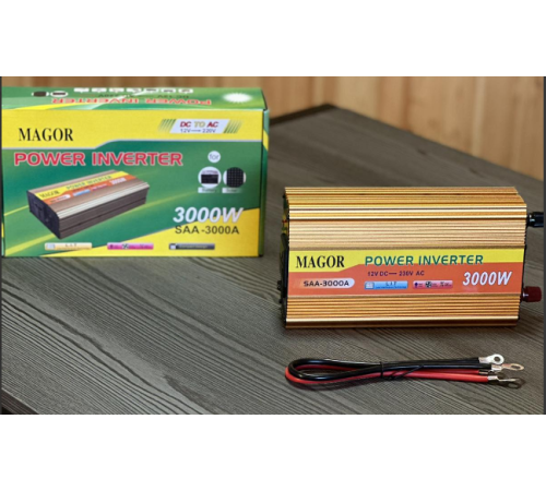 Инвектор  MAGOR 3000  W  SAAF-3000A (12)