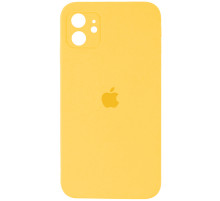 Чохол для смартфона Silicone Full Case AA Camera Protect for Apple iPhone 12 56,Sunny Yellow (FullAAi12-56)