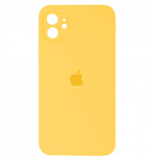 Чохол для смартфона Silicone Full Case AA Camera Protect for Apple iPhone 12 56,Sunny Yellow (FullAAi12-56)