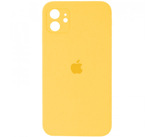 Чохол для смартфона Silicone Full Case AA Camera Protect for Apple iPhone 12 56,Sunny Yellow (FullAAi12-56)