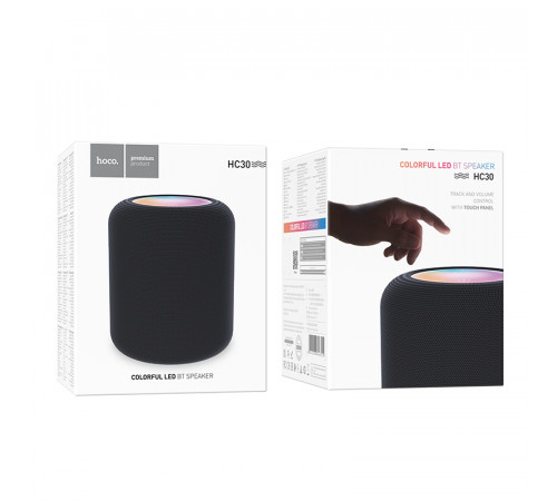 Портативна колонка HOCO HC30 Oceano BT speaker, 5W, Black (6942007646321)