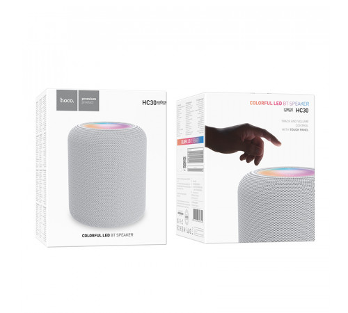 Портативна колонка HOCO HC30 Oceano BT speaker, 5W, Gray (6942007646345)
