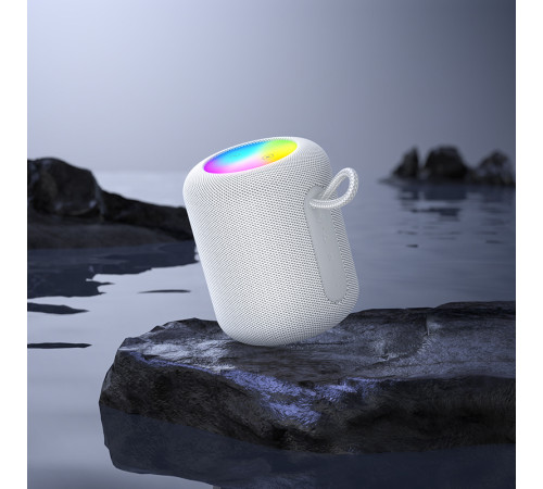 Портативна колонка HOCO HC30 Oceano BT speaker, 5W, Gray (6942007646345)