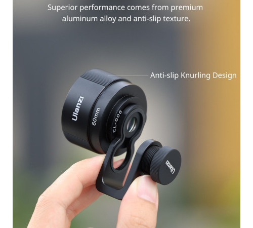 Об'єктив для телефону Ulanzi CL-005 16mm Wide-angle lens (F008 ) (F008)