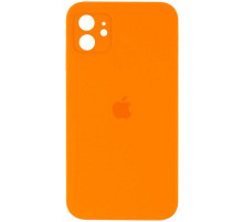 Чохол для смартфона Silicone Full Case AA Camera Protect for Apple iPhone 12 52,Orange (FullAAi12-52)