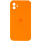 Чохол для смартфона Silicone Full Case AA Camera Protect for Apple iPhone 12 52,Orange (FullAAi12-52)