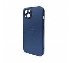 Чохол для смартфона AG Glass Matt Frame Color Logo for Apple iPhone 12 Navy Blue (AGMattFrameiP12Blue)