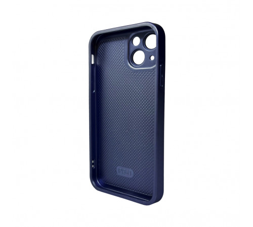 Чохол для смартфона AG Glass Matt Frame Color Logo for Apple iPhone 12 Navy Blue (AGMattFrameiP12Blue)