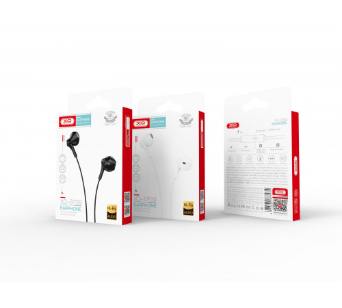 Навушники XO EP39 Half з мікрофоном 3.5 mm