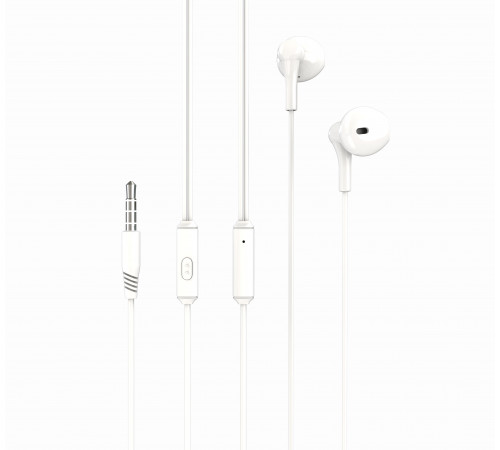 Навушники XO EP39 Half з мікрофоном 3.5 mm