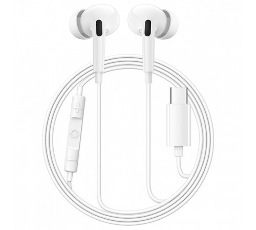 Навушники Baseus Encok CZ18 Wired Earphones Moon White (A00170100213-Z1)