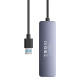USB-хаб Baseus UltraJoy Series 4-Port  HUB Lite 50cm Space Grey（USBA to USB3.0*4+Type-C5V） (B0005280B811-01)