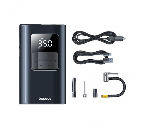 Автомобільний насос Baseus PrimeTrip VA1 Wired and Wireless 2-in-1 Tire Inflator Cosmic Black (C11169001121-00)